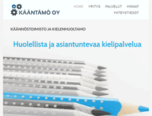 Tablet Screenshot of kaantamo.com